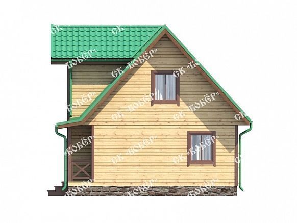 Дом из бруса 7х9. фото
