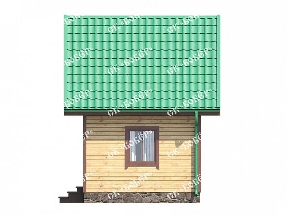 Дом из бруса 4х4. фото