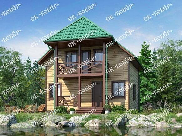 Дом из бруса 6х7